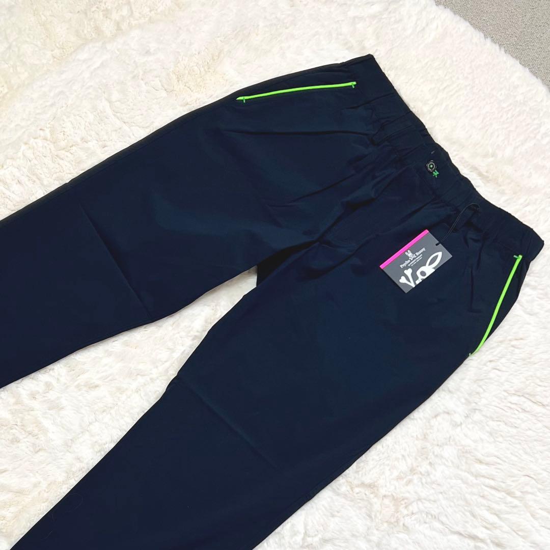 PsychoBunny ネオンLINE pants サイズXL