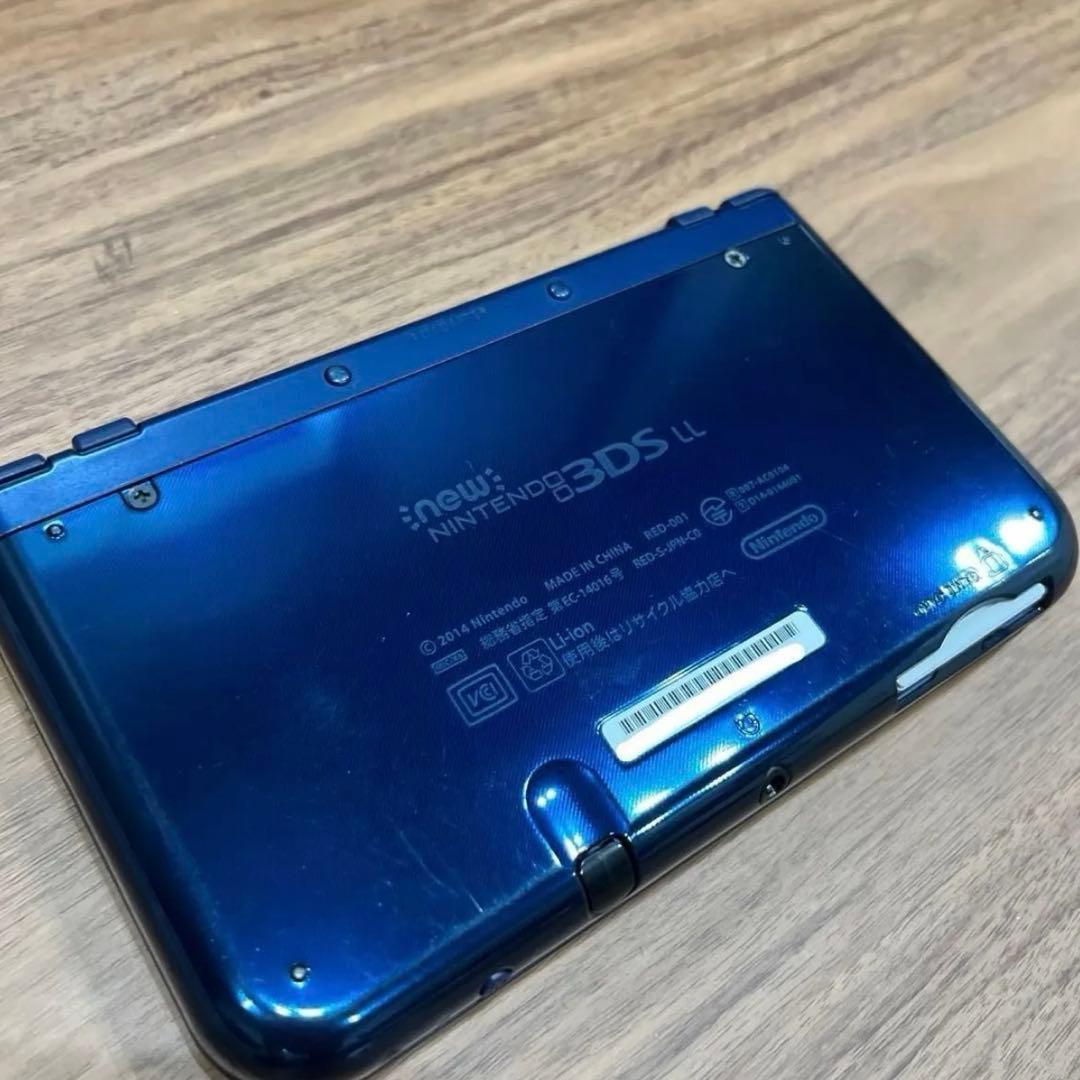 Newニンテンドー3DS LL メタリックブルー