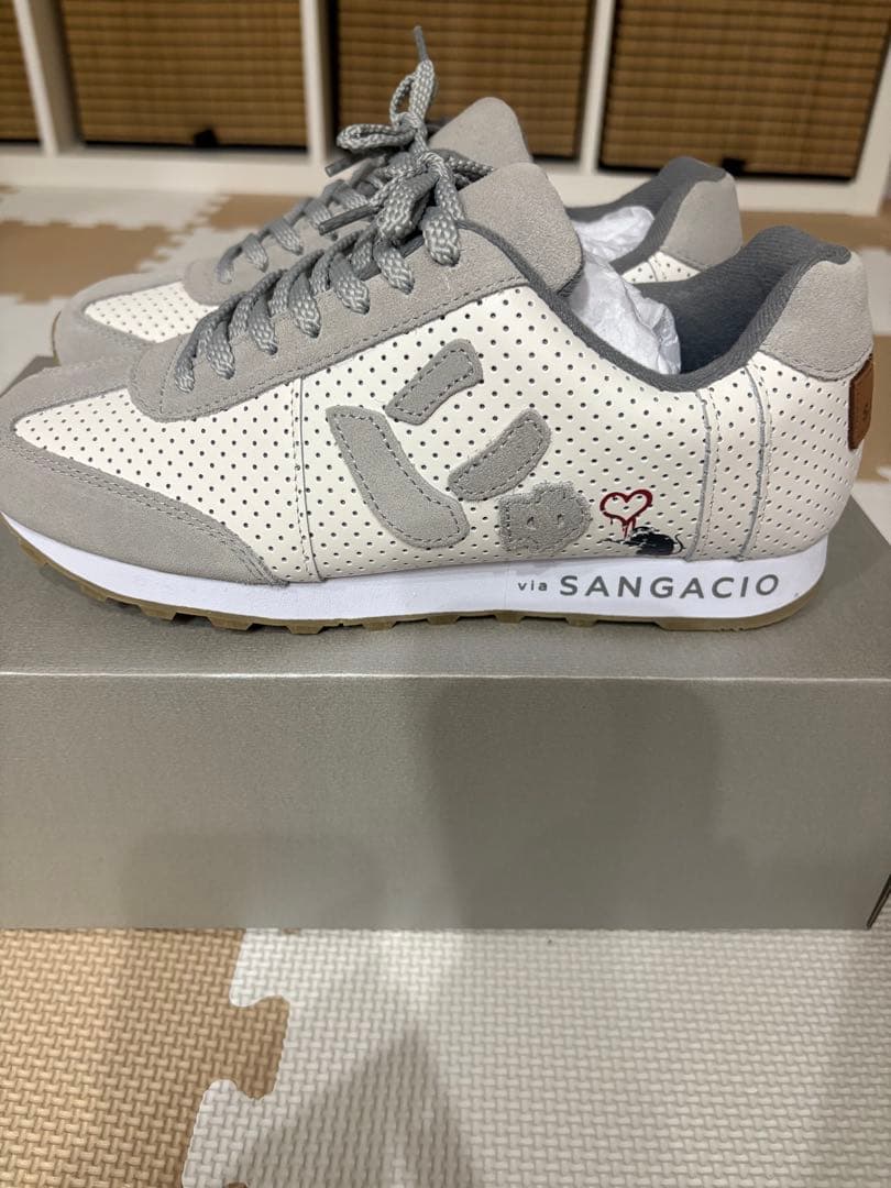 SANGACIO バンクシー スニーカー　24センチ　値下げします！！！