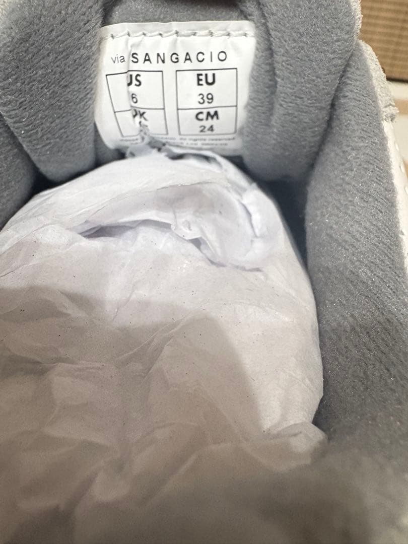 SANGACIO バンクシー スニーカー　24センチ　値下げします！！！