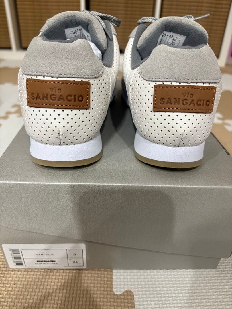 SANGACIO バンクシー スニーカー　24センチ　値下げします！！！