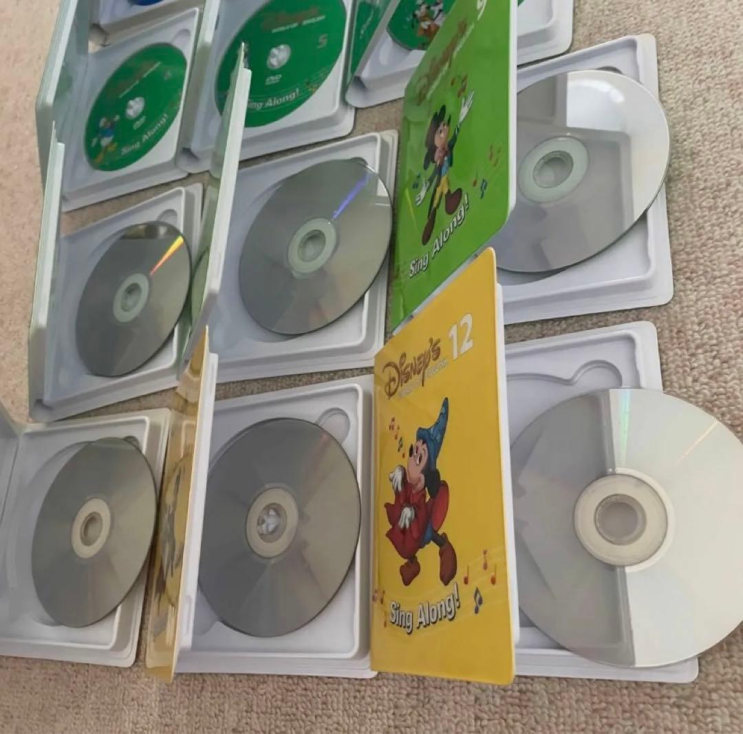 ディズニー英語システム DWE シングアロング DVD 12枚セット