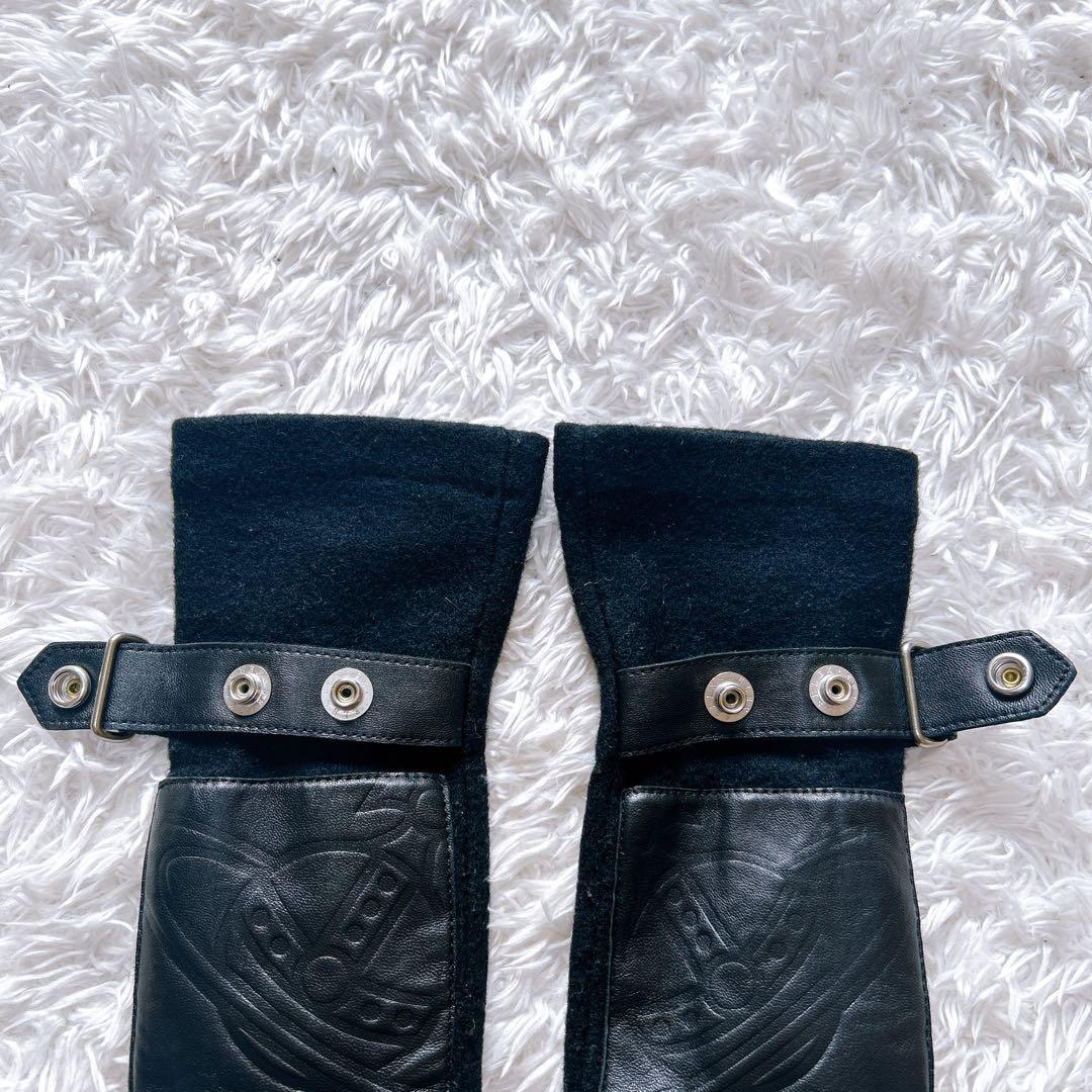 x*x様 Vivienne Westwood レザー　手袋　オーブ　型押し　オー