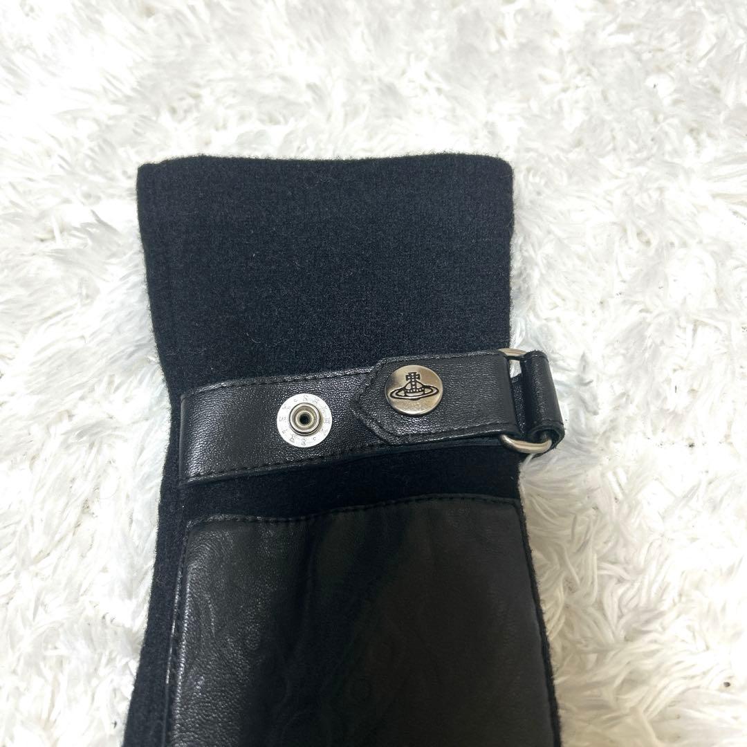 x*x様 Vivienne Westwood レザー　手袋　オーブ　型押し　オー