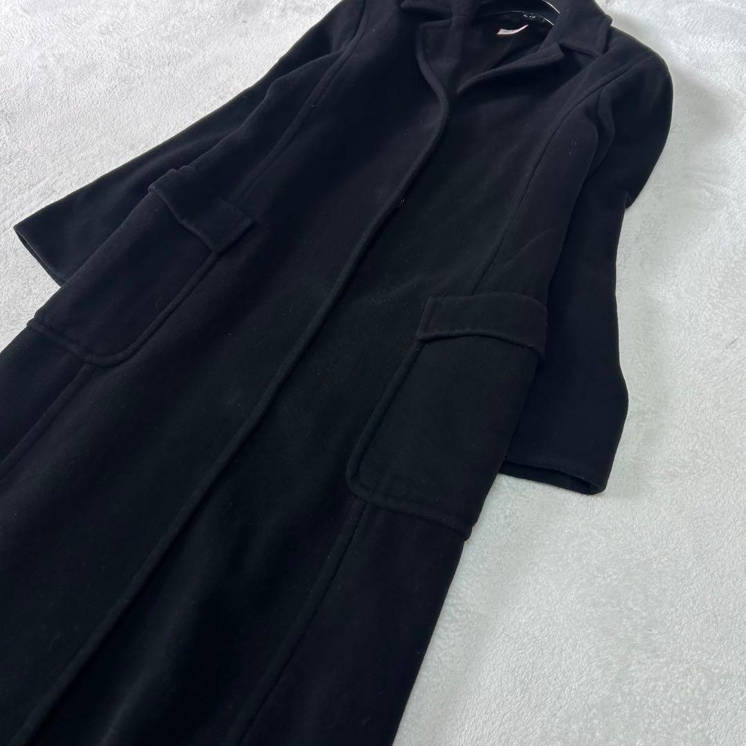 希少サイズ46✨マックスマーラ　マックスアンドコー　アンゴラ　比翼　ロングコート