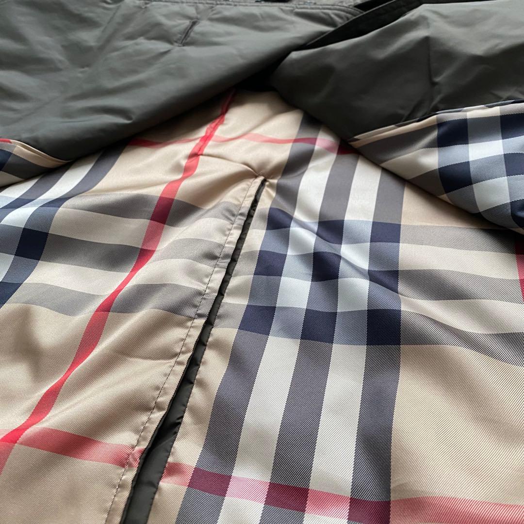 【極美品】 バーバリー トレンチコート 中綿 現行モデル カーキ ノバチェック