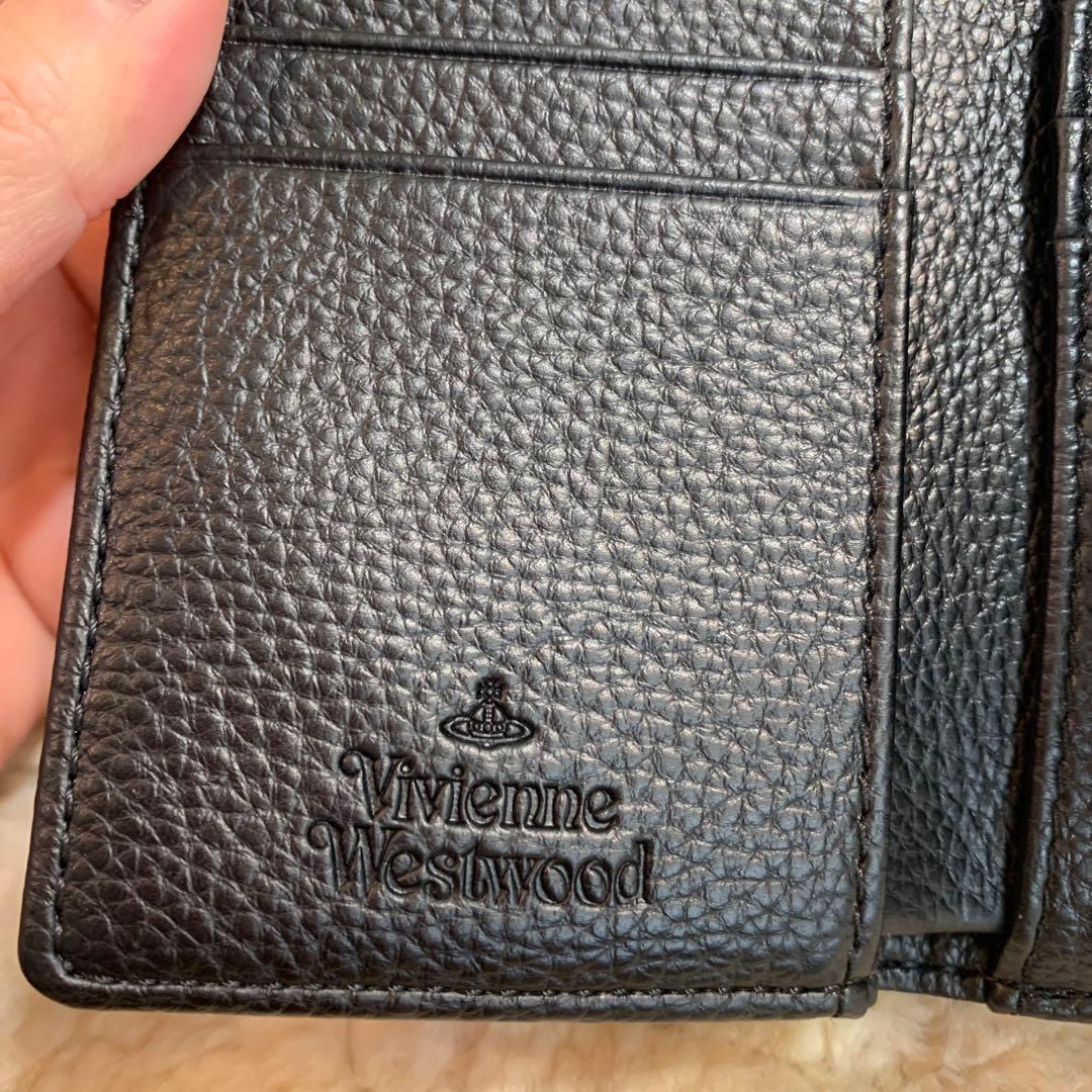 ☆未使用品☆Vivienne Westwood　三つ折り　コンパクト財布　がま口