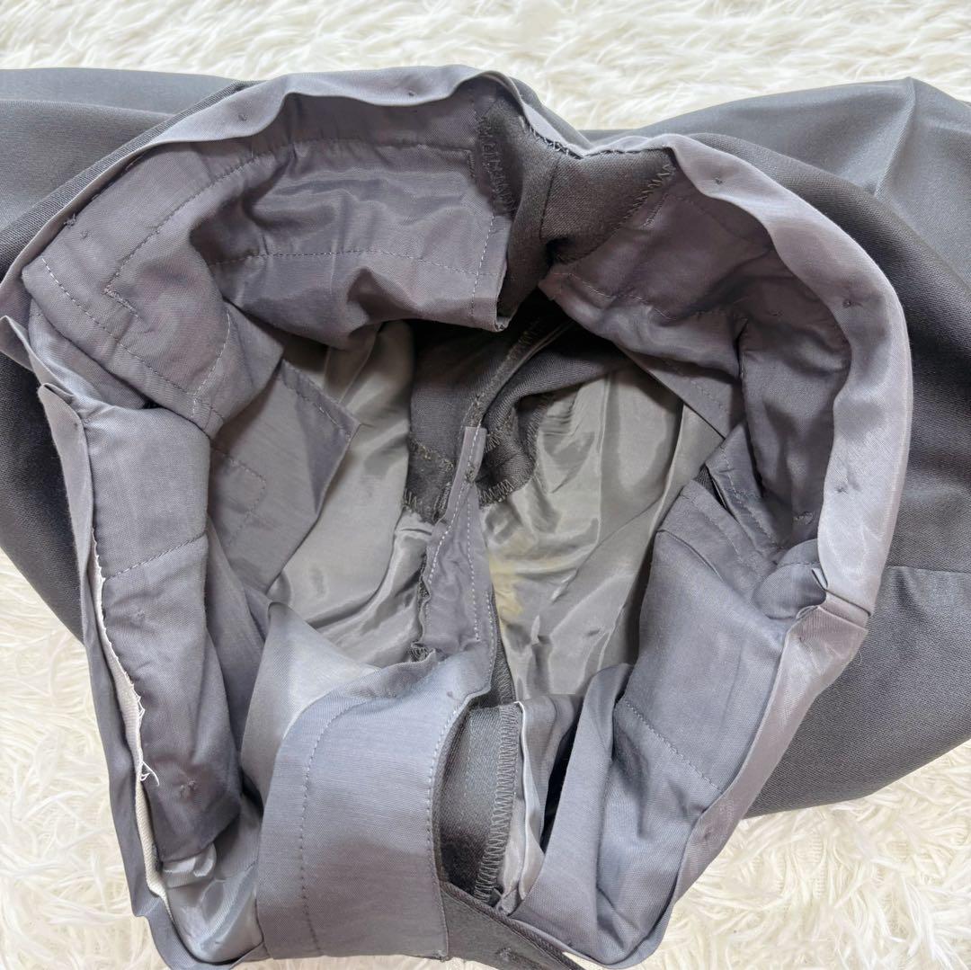 【美品】Christian Dior ダブル セットアップスーツ グレー 無地