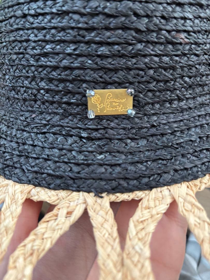 バライロノボウシ タカハシマイさん着用 麦わら帽子　今月末まで出品