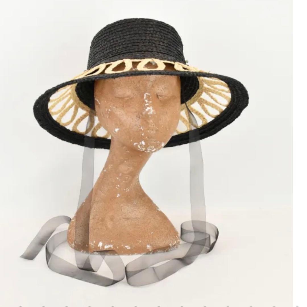 バライロノボウシ タカハシマイさん着用 麦わら帽子　今月末まで出品