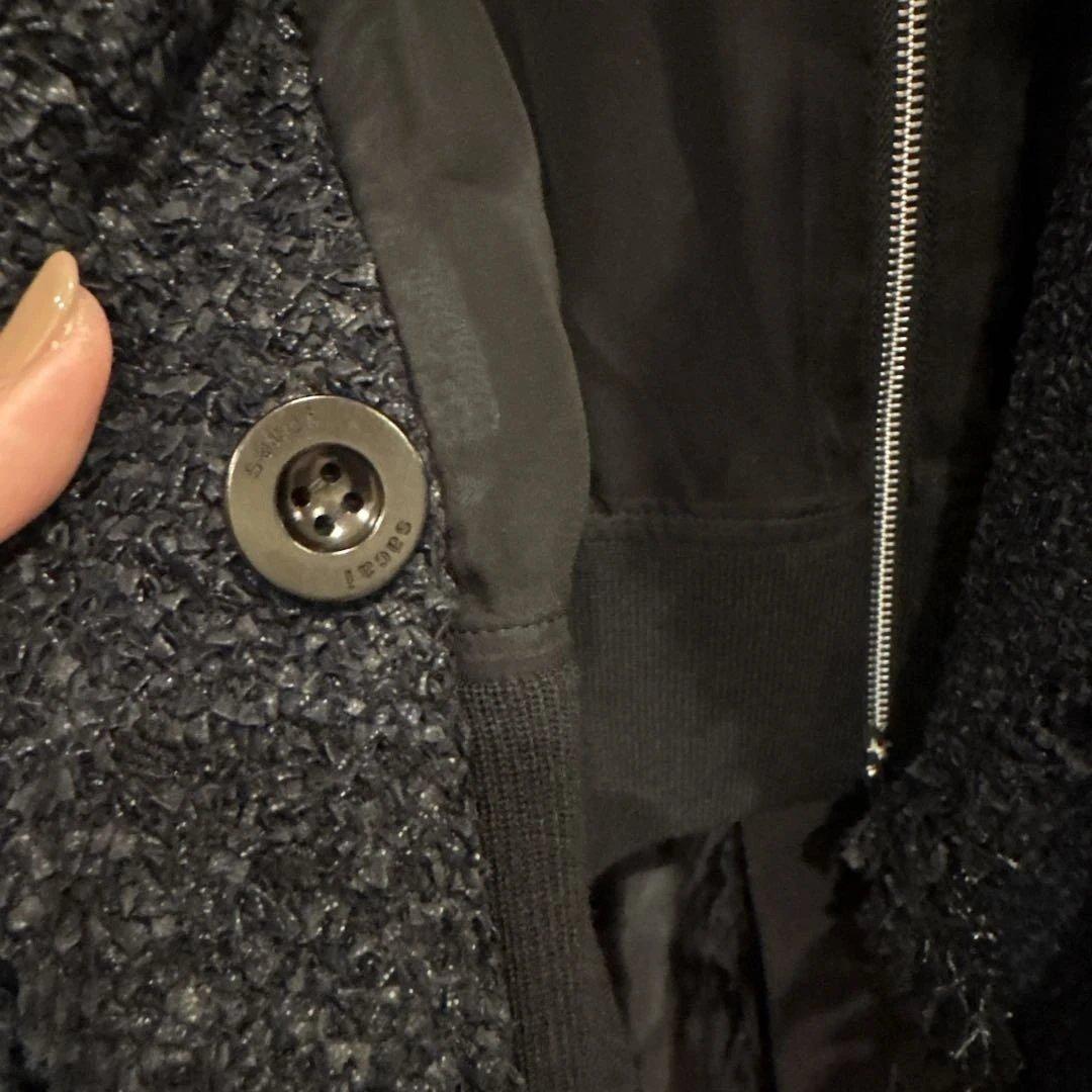 2023 sacai ドッキングツイードジャケット