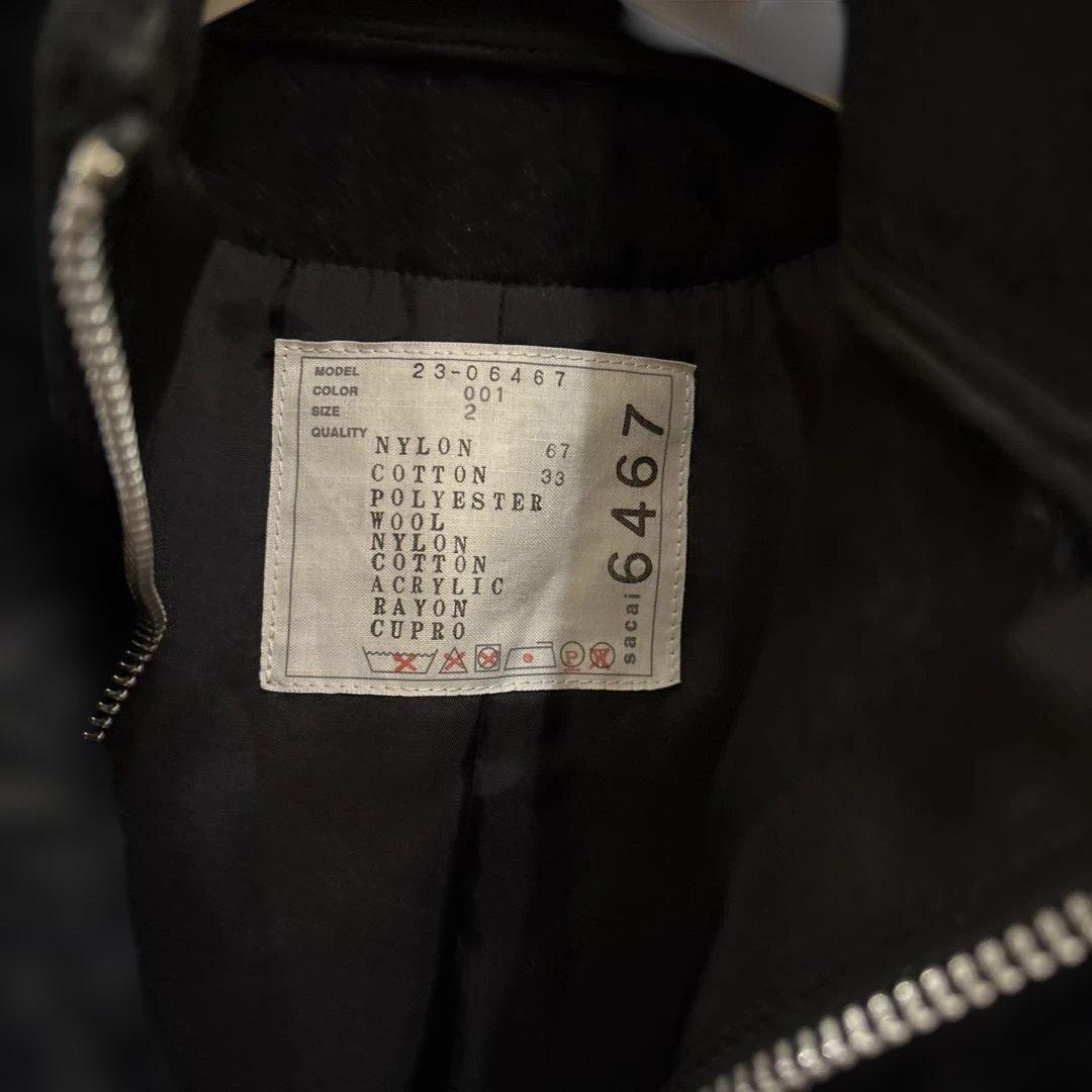 2023 sacai ドッキングツイードジャケット
