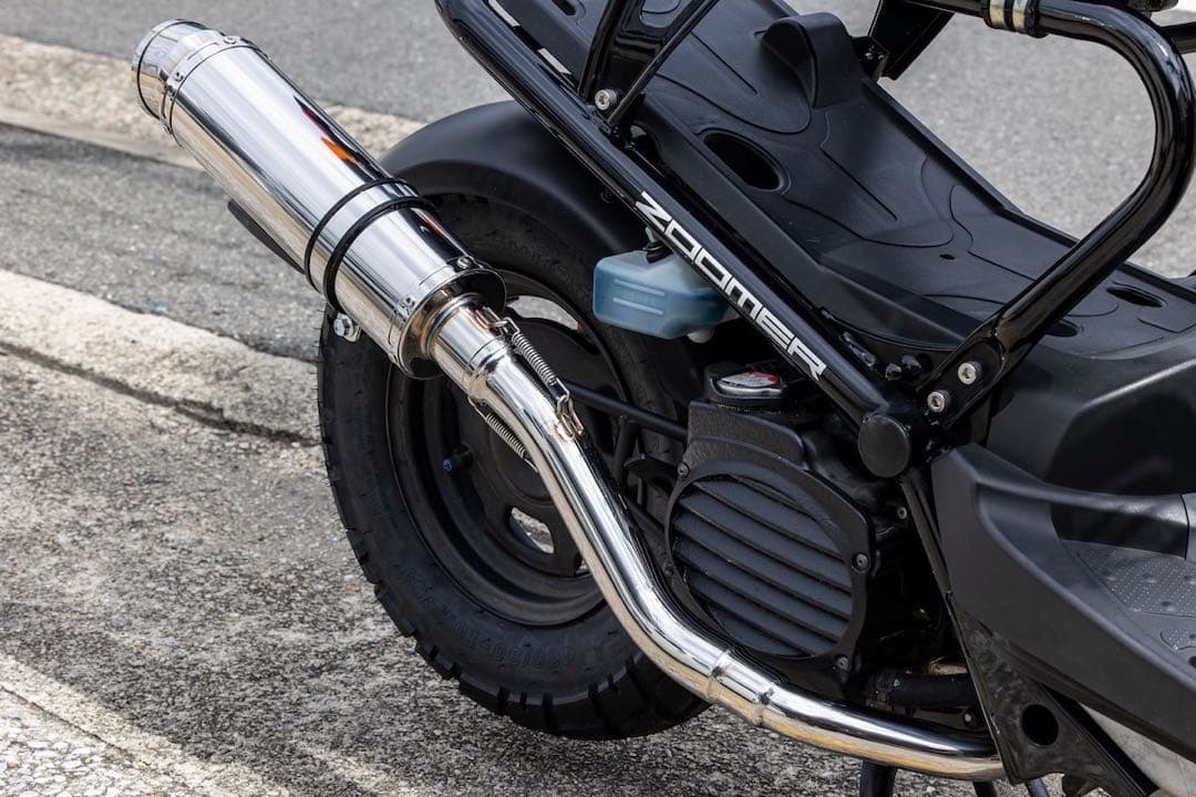 専用HMS ホンダズーマー50 AF58 ステンレスＲ300 マフラー