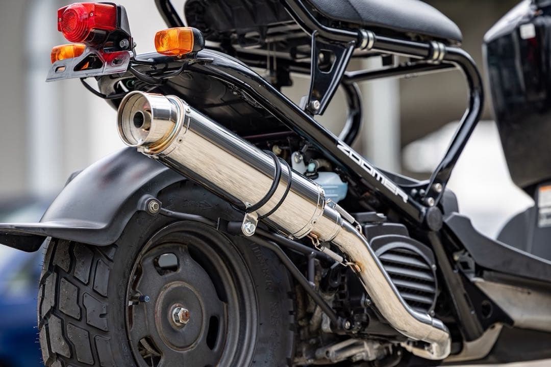 専用HMS ホンダズーマー50 AF58 ステンレスＲ300 マフラー