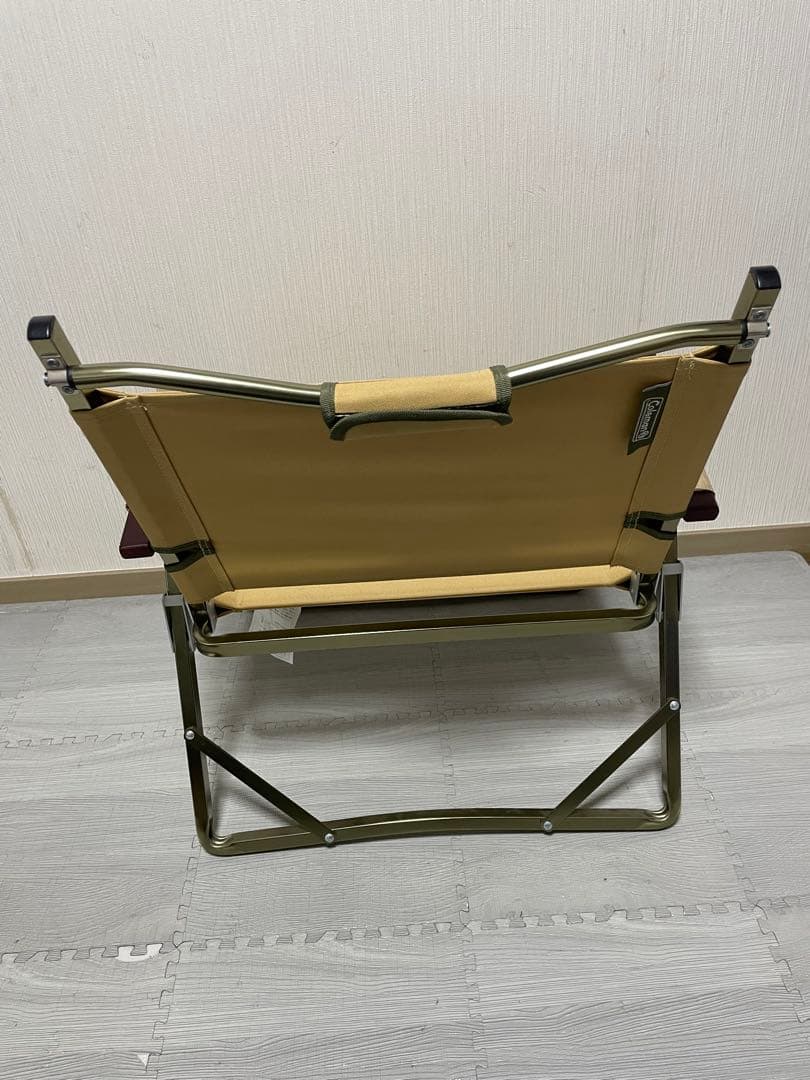 希少 Coleman ファイヤープレイス フォールディングチェア　折り畳み椅子
