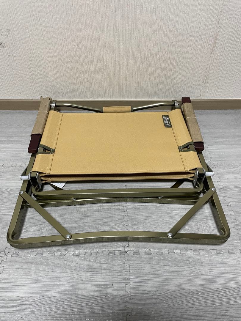 希少 Coleman ファイヤープレイス フォールディングチェア　折り畳み椅子