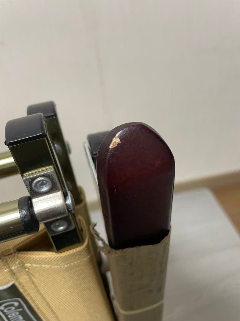 希少 Coleman ファイヤープレイス フォールディングチェア　折り畳み椅子