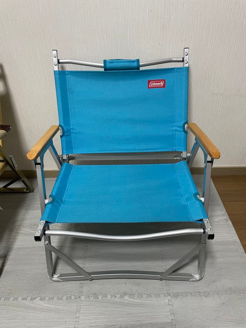 希少 Coleman ファイヤープレイス フォールディングチェア　折り畳み椅子