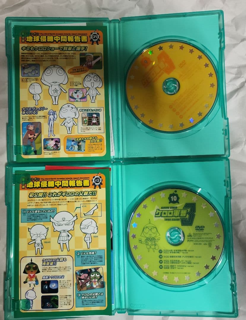 中古　ケロロ軍曹3rd,4thシーズンセット　視聴確認済み