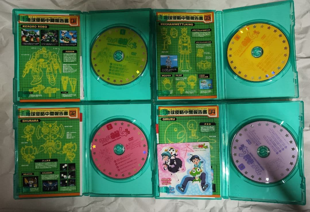 中古　ケロロ軍曹3rd,4thシーズンセット　視聴確認済み