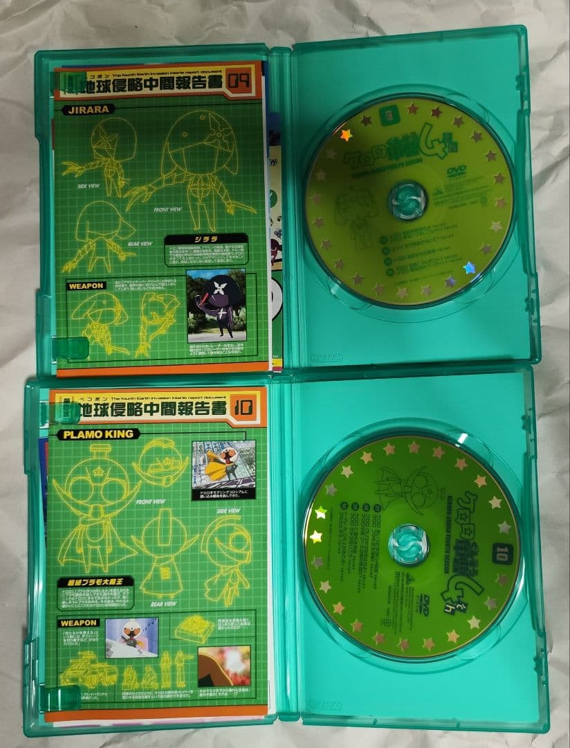 中古　ケロロ軍曹3rd,4thシーズンセット　視聴確認済み