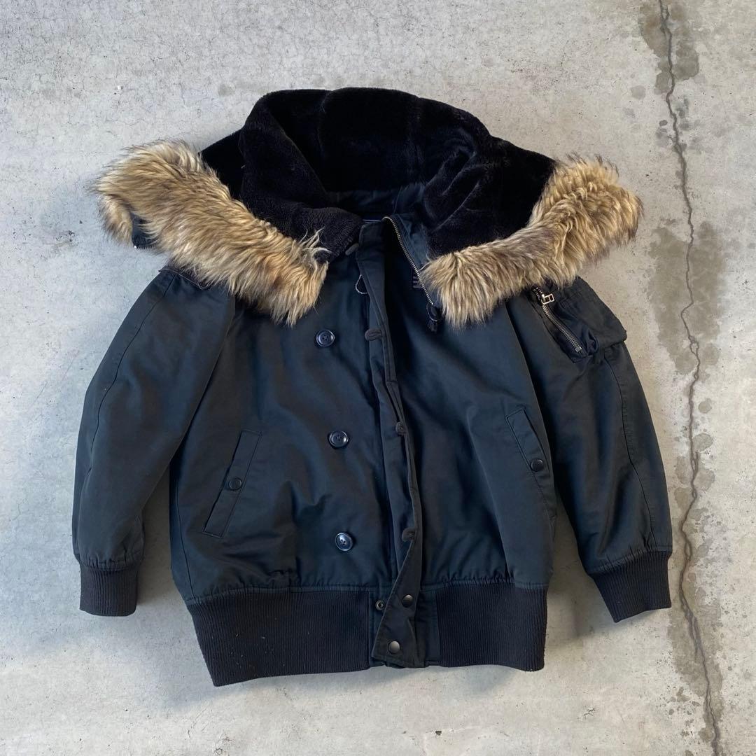 archive N-2B 黒 ma-1 短丈　ミリタリーファージャッケット