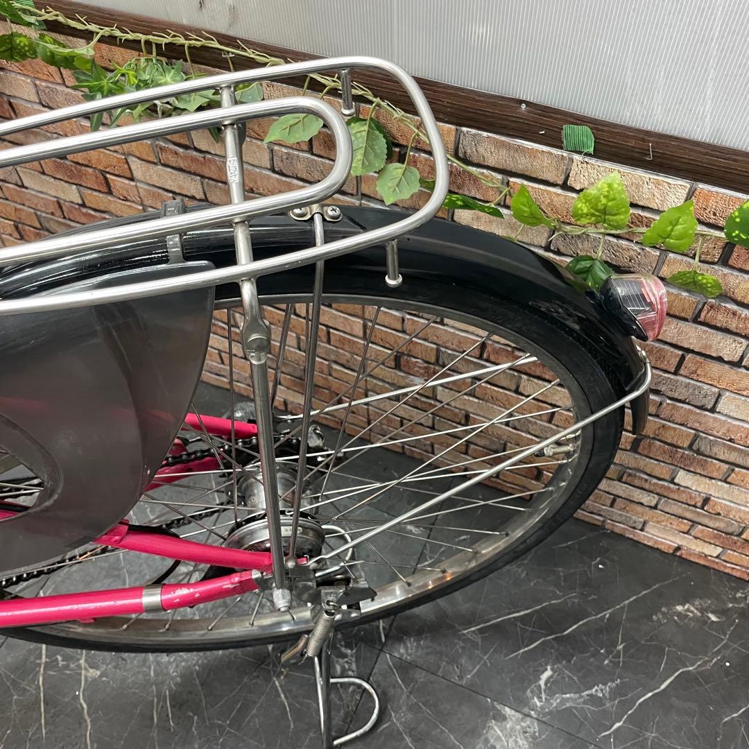 【165】電動自転車 YAMAHA PAS Natura ピンク 26インチ