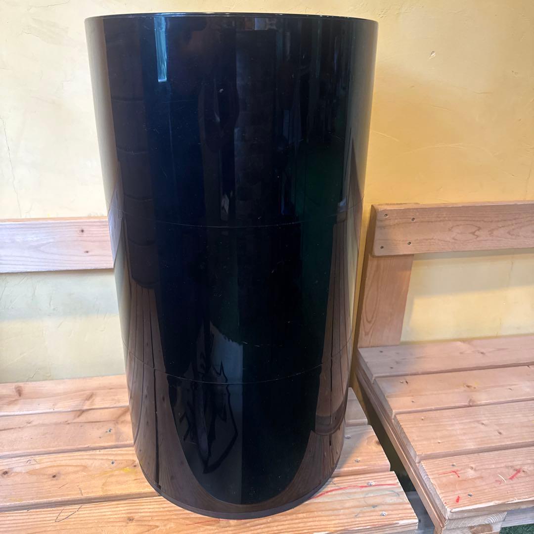 【正規品】Kartell ブラック　カルテル コンポニビリ 3段