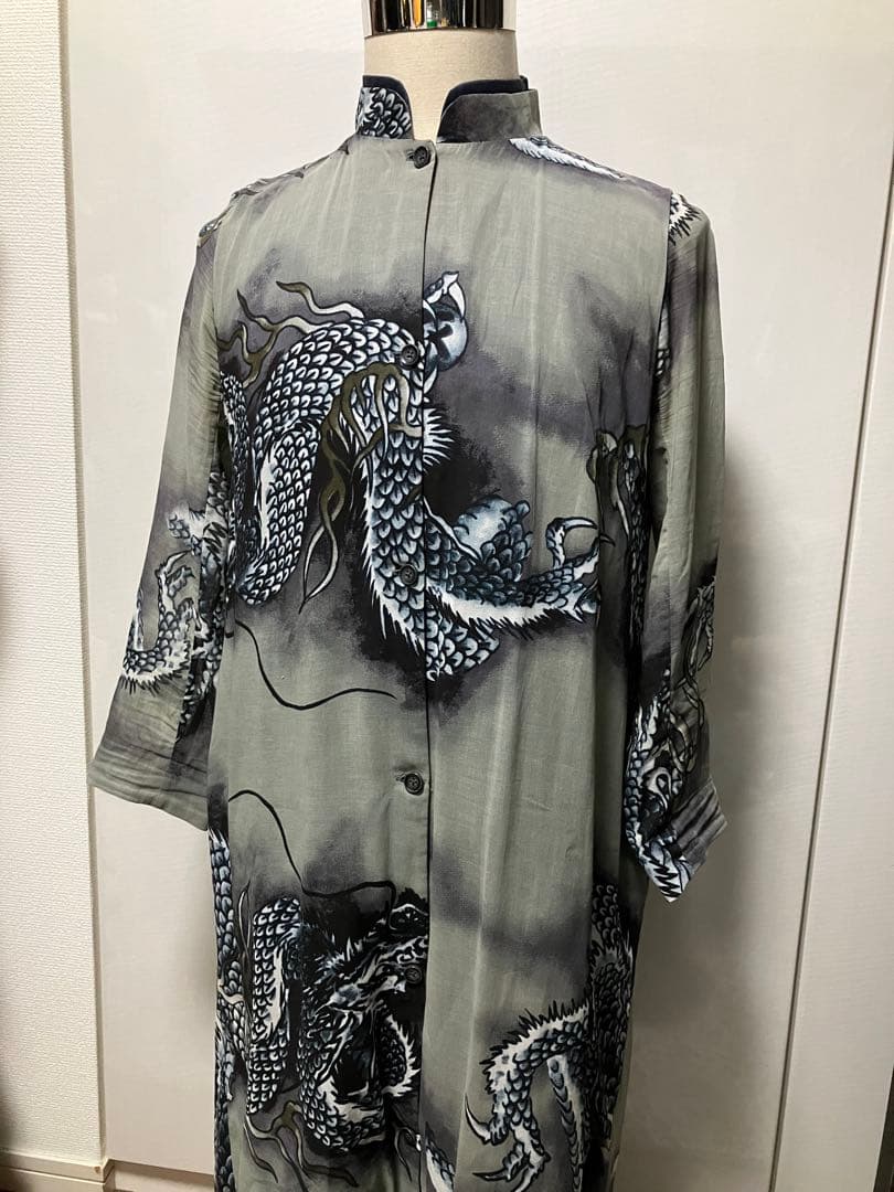 激レア　オスティアジャパン 衣 古代新　昇竜　ワンピース ロングシャツ
