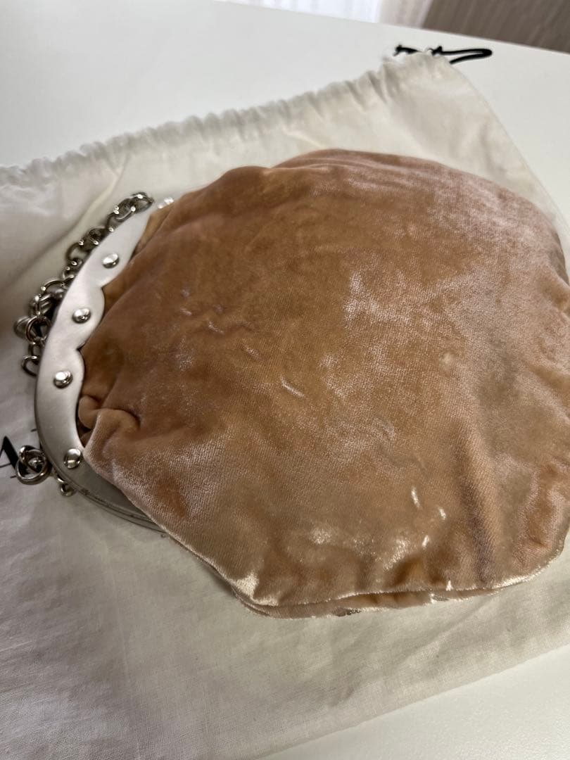 即配送 ANNA MOLINARI 未使用 パーティーバッグ 定価15万