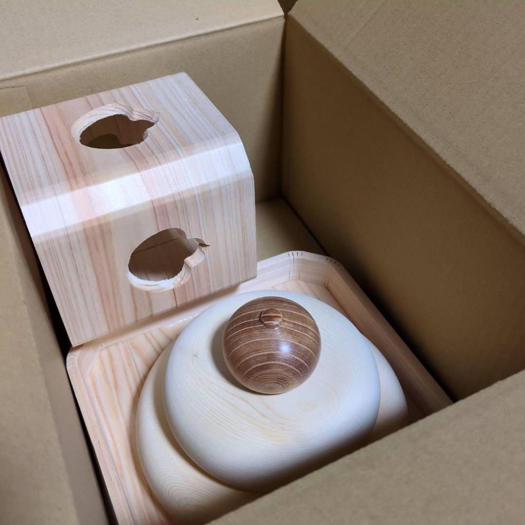 木製鏡餅　三宝付き　170