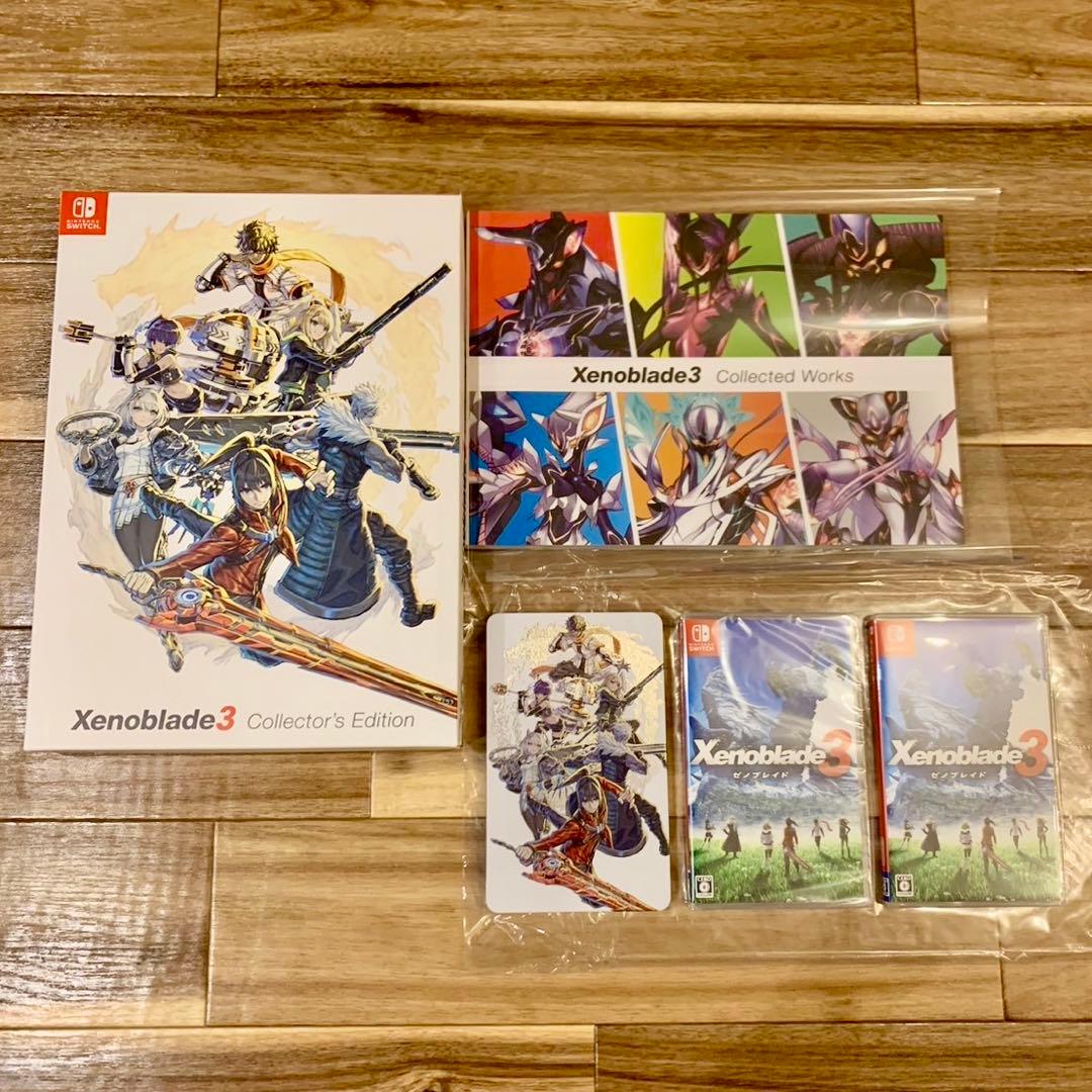 ゼノブレイド コレクターズエディション 2・3・DE まとめ売り豪華セット限定版