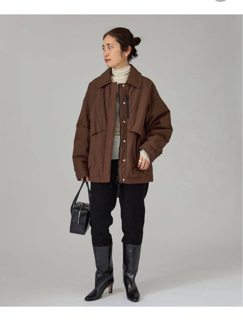 VERMEILpariena primaloft Cotton ナイロンブルゾン