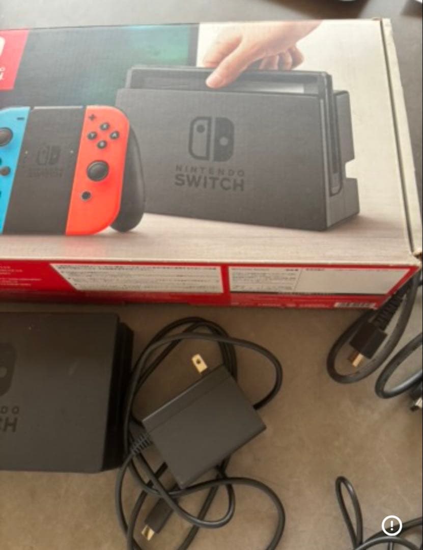 Nintendo Switch ネオンブルー/ネオンレッド ジャンク