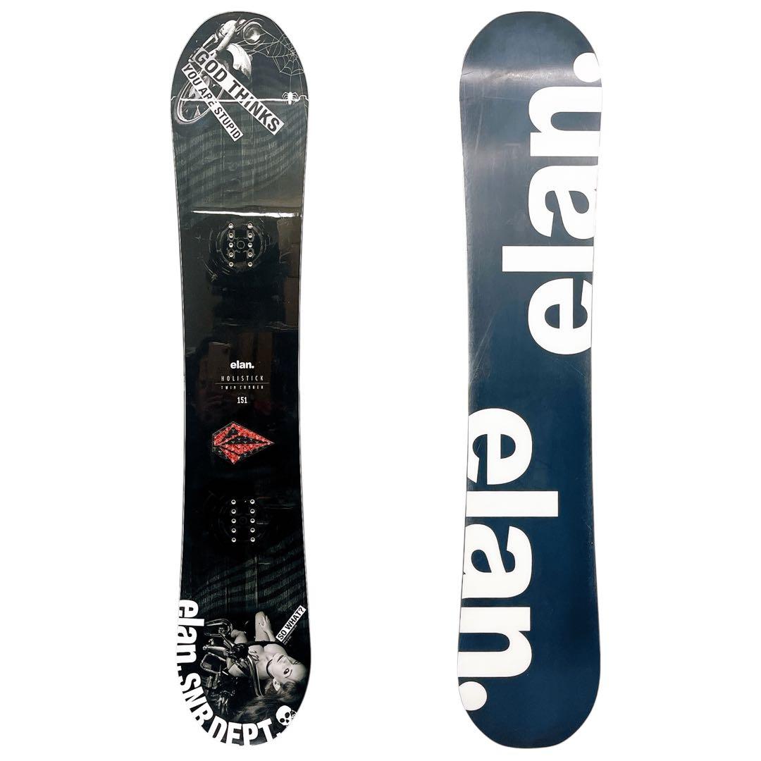 【3点セット】メンズ スノーボード elan エラン HOLISTICK 152
