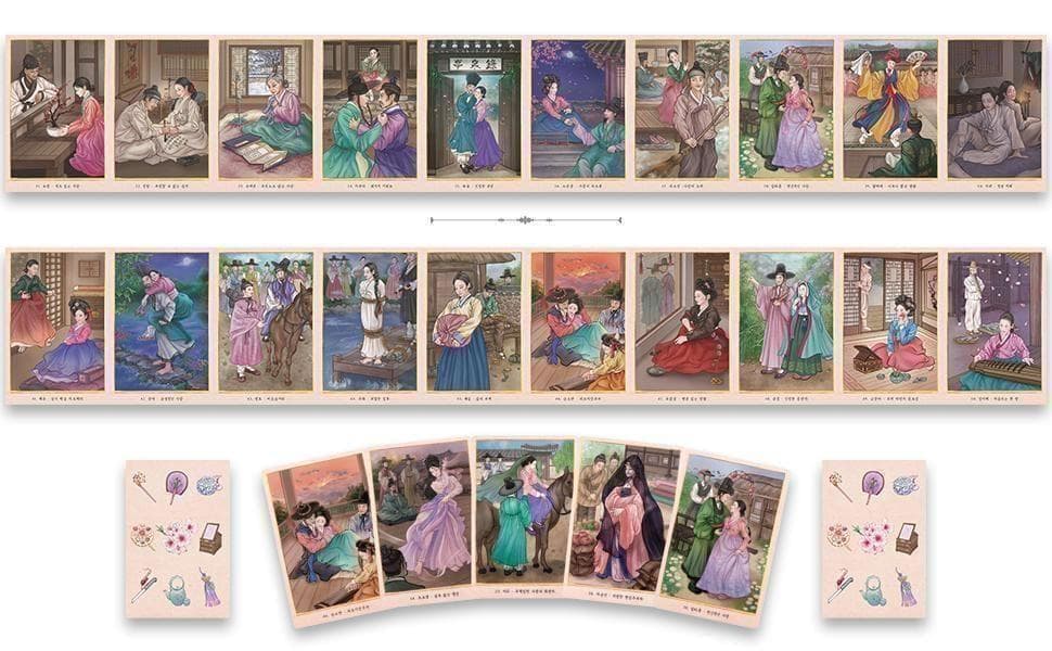入手困難✨韓国の妓生を描く美麗デッキ✨解語花／コリアンキーセンオラクルカード