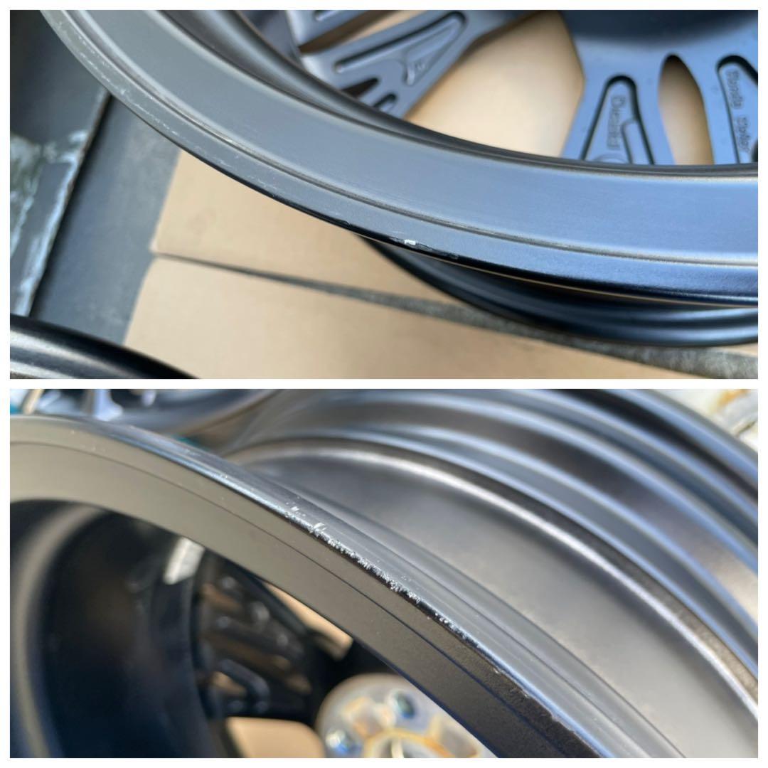 yossy　オデッセイ　18インチ ブラックスポークホイール 4個セット