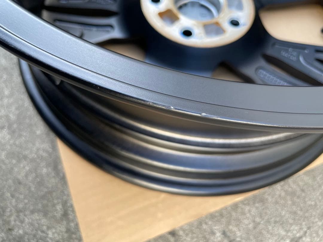 yossy　オデッセイ　18インチ ブラックスポークホイール 4個セット