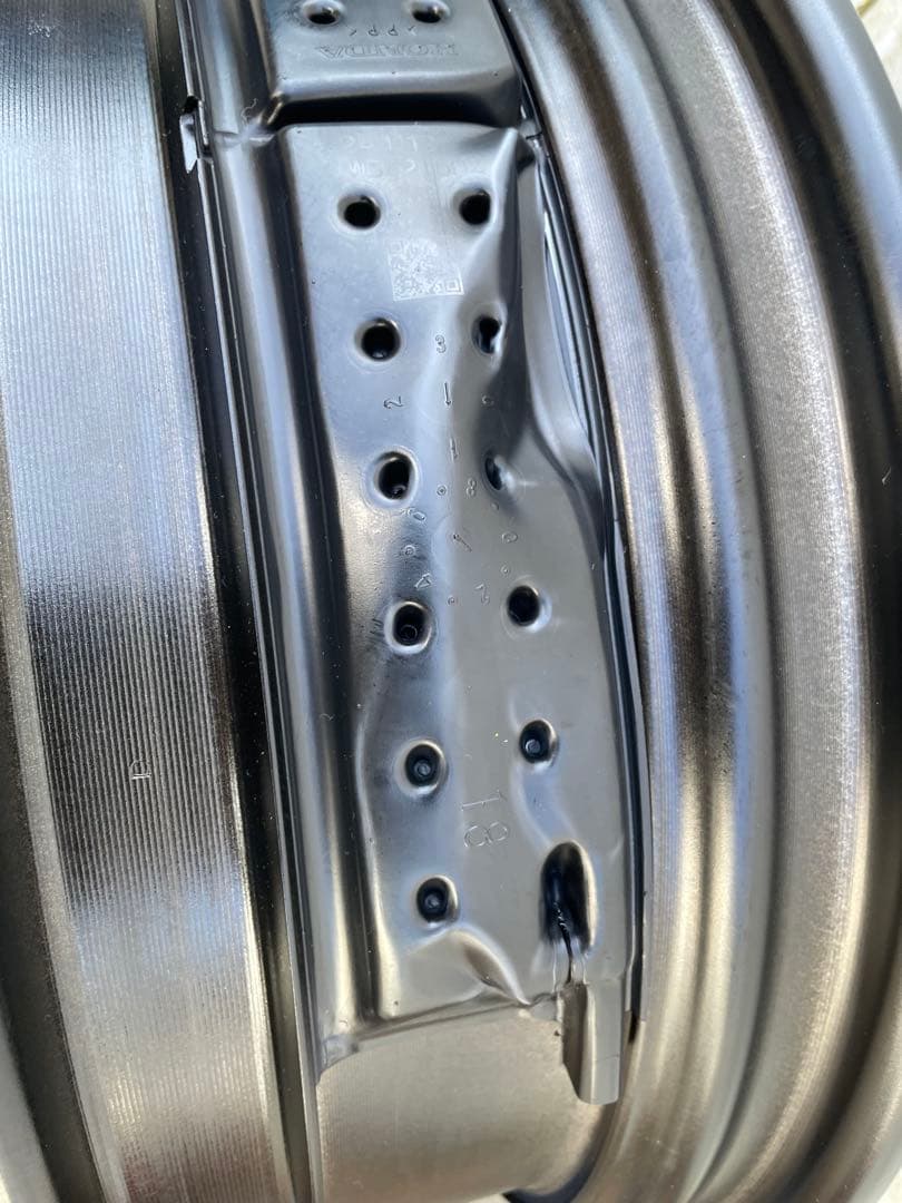 yossy　オデッセイ　18インチ ブラックスポークホイール 4個セット