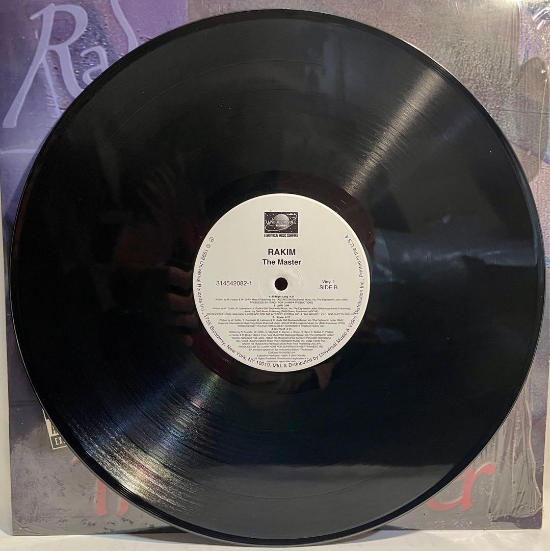 名盤！RAKIM 1999年 2LP THE MASTER
