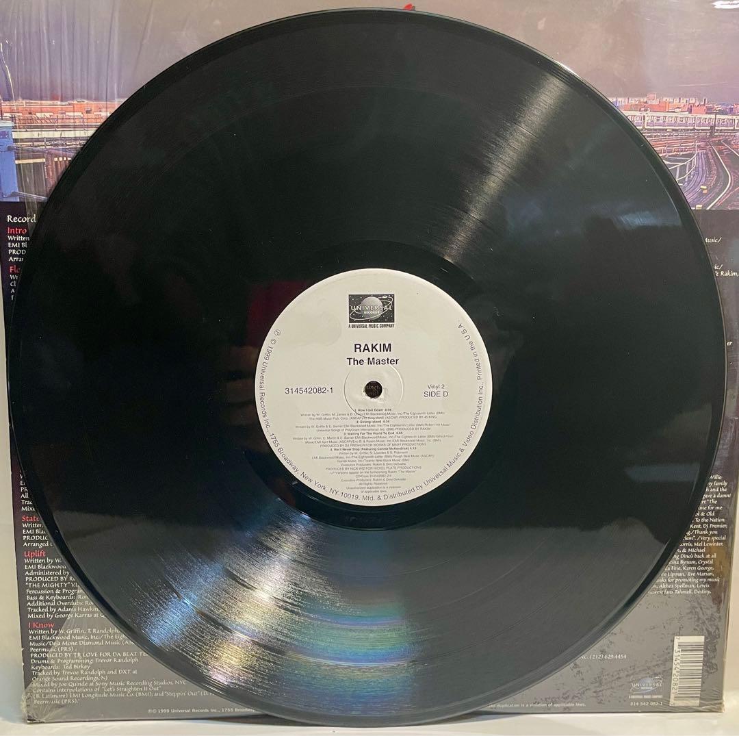 名盤！RAKIM 1999年 2LP THE MASTER