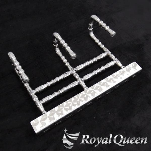 0576 汎用◆3連絞りチェーンフック ウロコ ステンレス