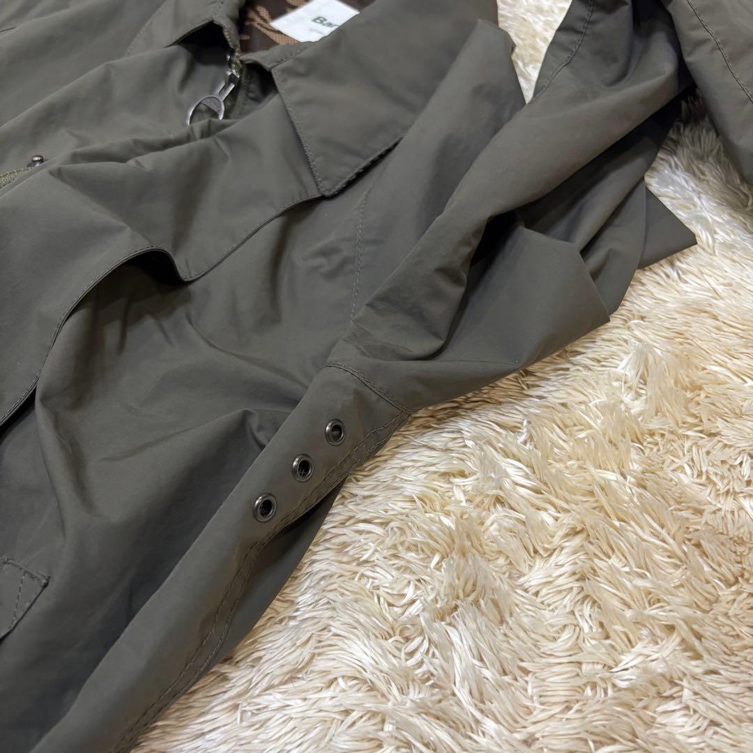 【良品】Barbour NEW TRANSPORT JACKET カーキ M