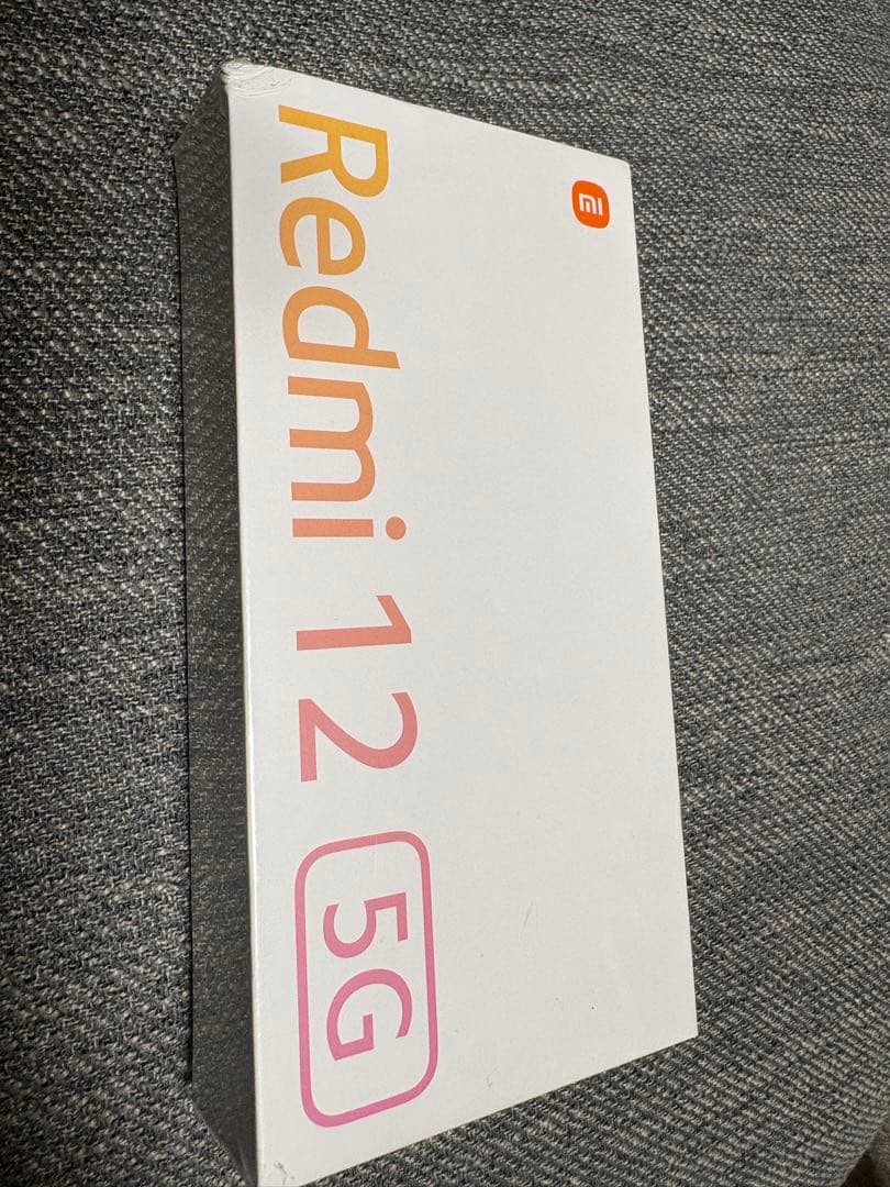 Redmi 12 5G 本体 ミッドナイトブラック ソフトバンク