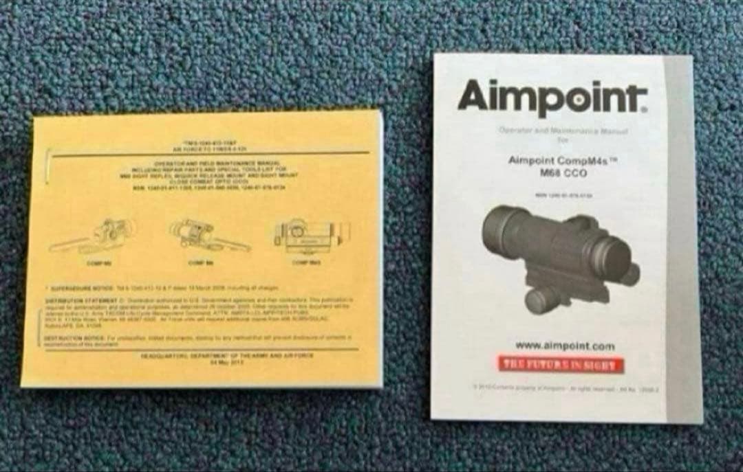 実物 未使用品 aimpoint compM4s M68CCO