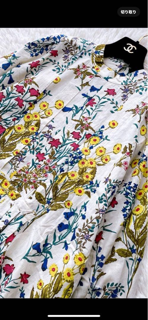 45r 花柄刺繍ワンピース　 ひろっぴさん専用