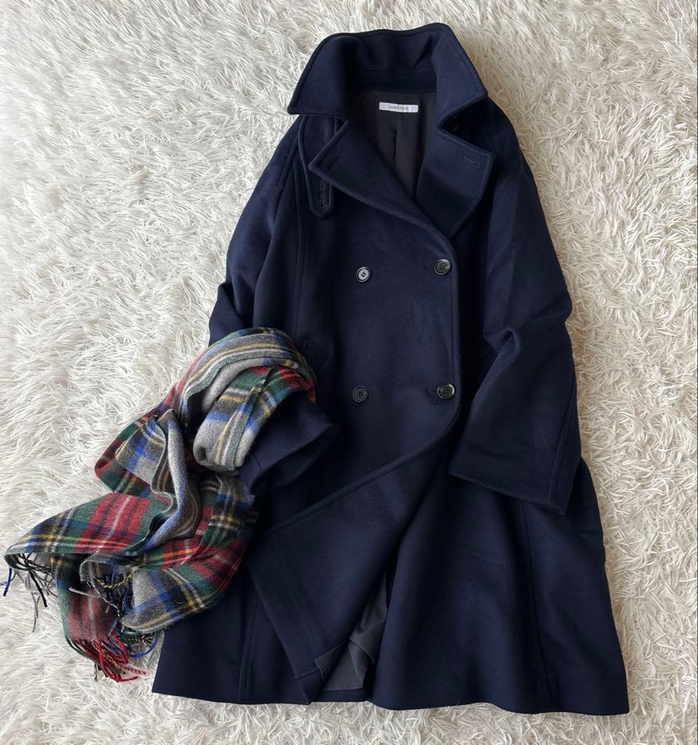 美品♡B.C STOCK シンプリシテェ Wビーバーテントライントレンチコート