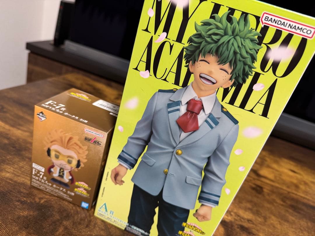 僕のヒーローアカデミア 一番くじ A賞 緑谷出久 F賞ホークスセット