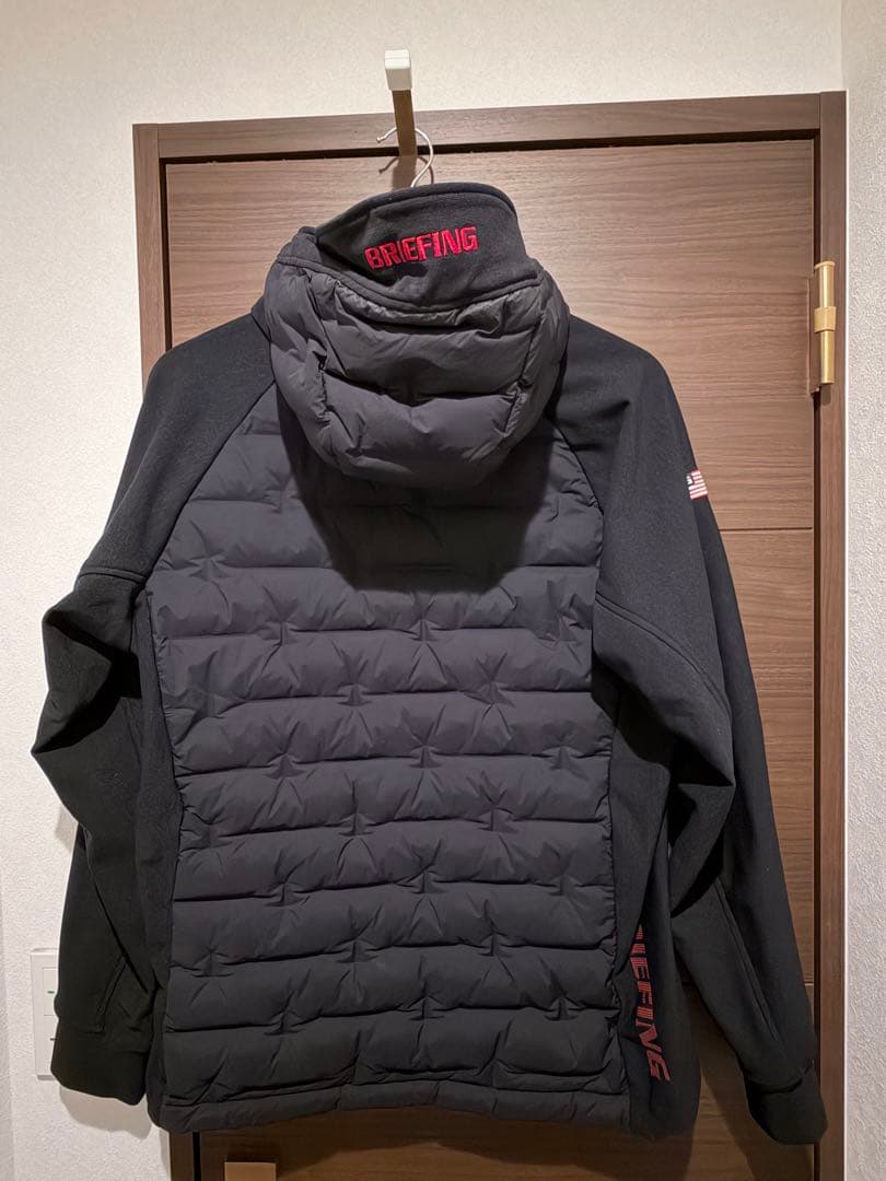 BRIEFING ブラックハイブリッドダウン Lサイズ