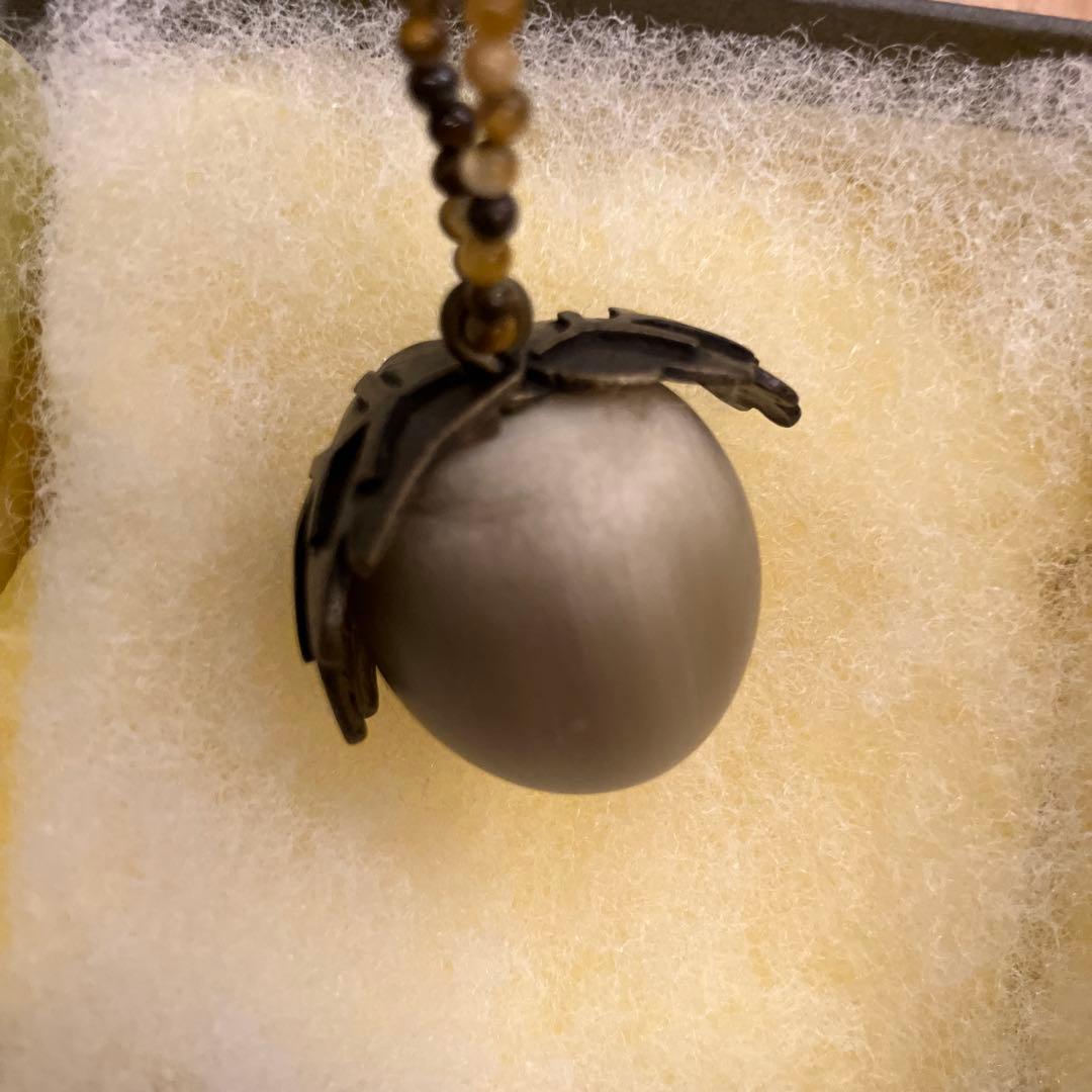 ミナペルホネン hana yuki ネックレス　水牛